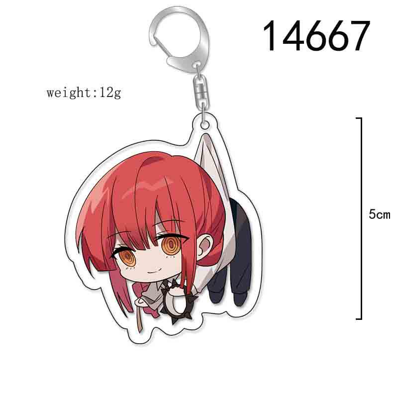 Chainsaw Man Pochita Acrylic Keychain Anime Figure