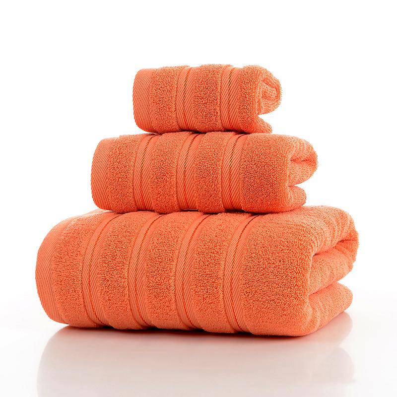 Набор толстых, впитывающих полотенец из 100% хлопка: Банные и лицевые полотенца для дома и гостиницы