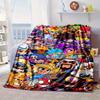 Game Brawl Adventure Heroes Blanket Flannel Blanket for bed, sofa, Camping, Hiking, Picnic Essentials, gift for family Fan gifts