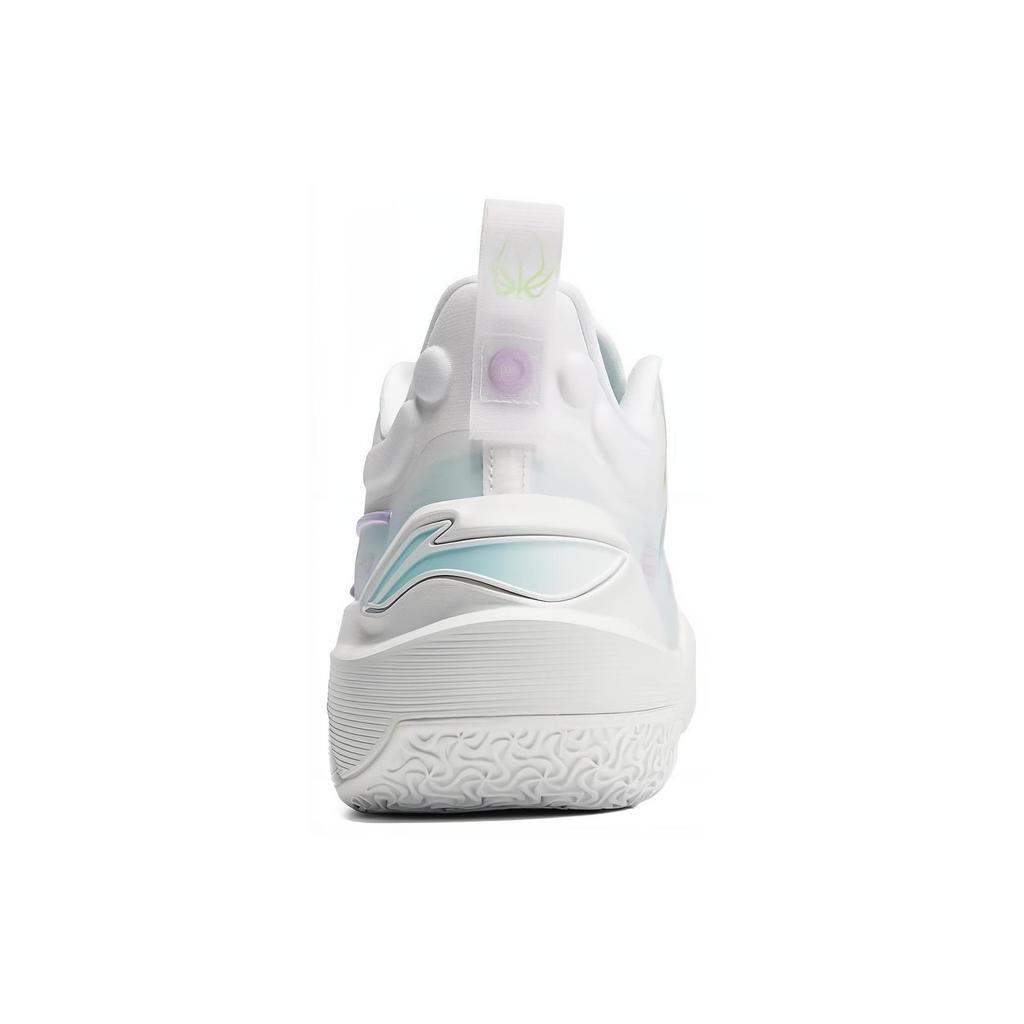 Li Ning YuShuai 16 V2 Износостойкие и легкие низкие мужские баскетбольные кроссовки Белые ABAT003-7