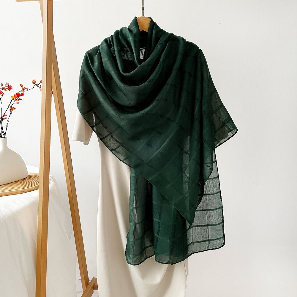 Элегантные женские шали корейские длинные шелковые шали простые роскошные шелковые шарфы женские