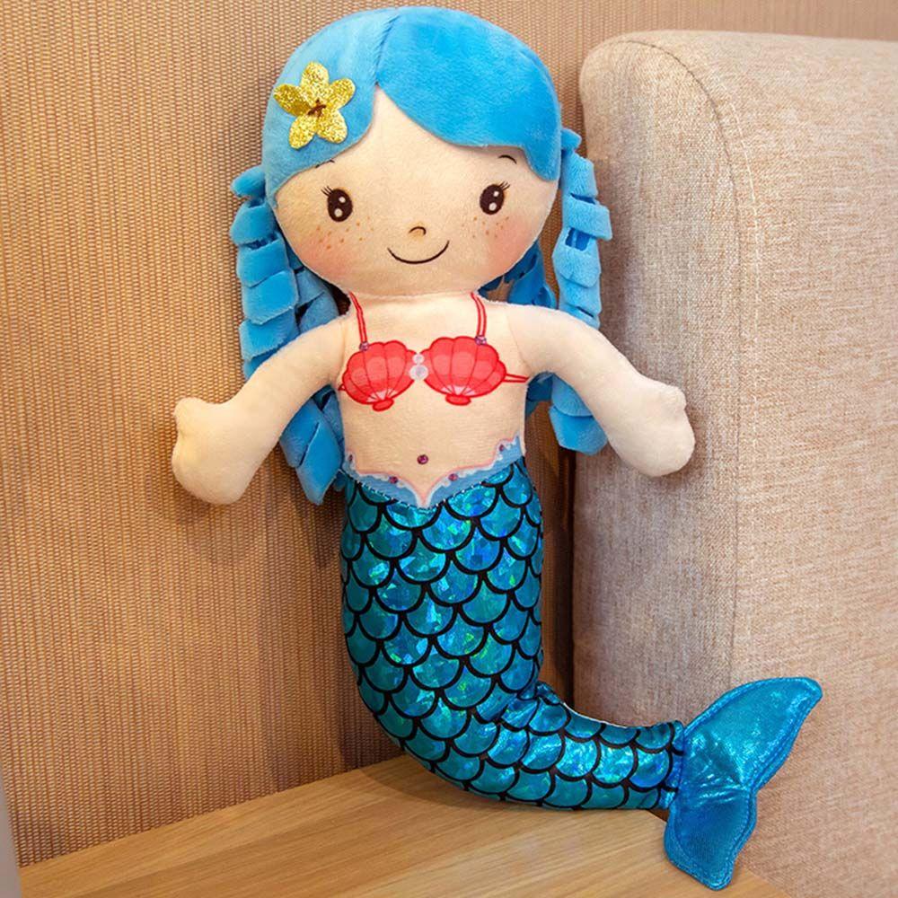 Stuffed Plush Toys Doll Pillow Mini Princess Ragdoll Mermaid Plush Toy Stuffed Toys Cartoon Animal