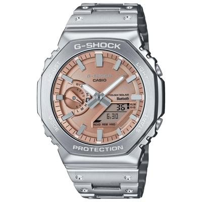 G-Shock мужские часы полностью металлические прочные солнечные Bluetooth GM-B2100AD-5AJF серебристые Япония официальный