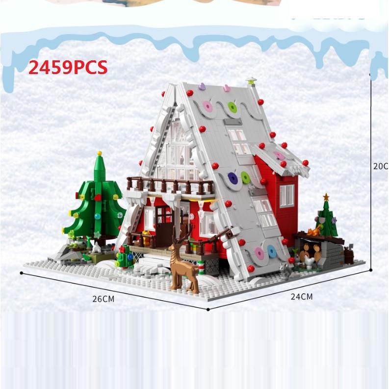 Zhegao Tree House Building Blocks Orchid Flower Villa Bricks Cabin Juguetes Diy Toys Moc Magic Hotel Gift Adult Present