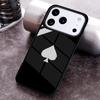 Чехол для телефона с изображением Туза пик для iPhone 17 16 15 14 13 12 11 Pro Max Plus 17Air Мягкий силиконовый чехол