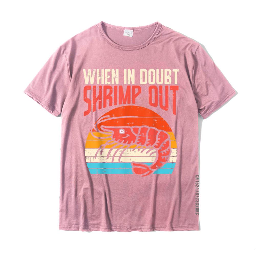When In Doubt Shrimp Out Retro BJJ Brazilian Jiu Jitsu Gift T-Shirt Classic Man T Shirts Cotton Tops T Shirt Printed