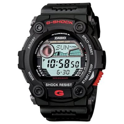 CASIO Черные часы с функциями графика приливов и данных о Луне G-SHOCK G-7900-1 Мужские (Импортный)