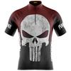 Camisa Ciclismo MTB Masculina Dry Fit Secagem Rápida com UV Manga Curta Justiceiro