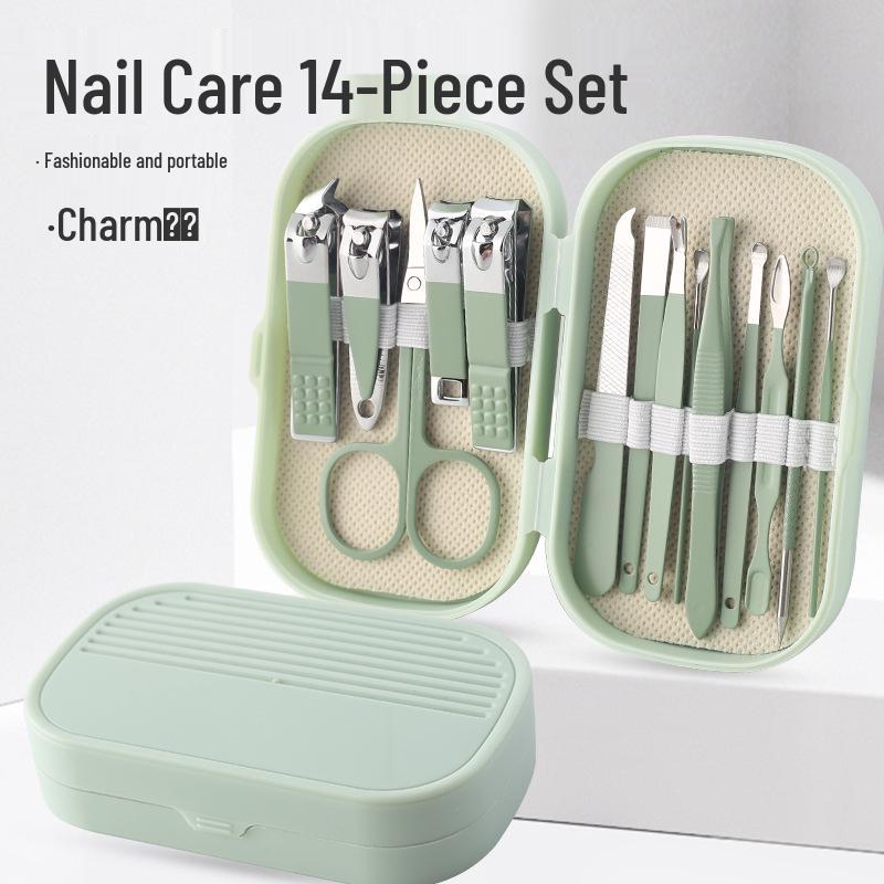 Stainless Steel Nail Clippers Manicure Set
