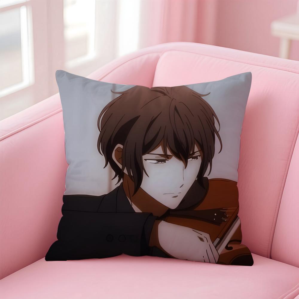 Anime GGiven ClassicS Cushion Cover Pillow Case Soft Friendly Fabric Concealed Zipper