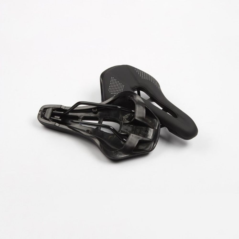 PU Saddle Parts Breathable Leather Gel Filled Seat Cushion Bicycle Seat Cycling Cushion Bike Saddle