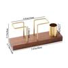 Metal Tissue Box Gold Tissue Dispenser Multi-use Napkin Holder  Restaurant