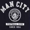 Manchester City FC Boys Crest Long-Sleeved T-Shirt