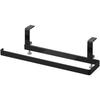 Tower Kitchen Paper Holder, Horizontal Range Hood Mount, Black, W26 X D9.5 X H6.3cm (excluding Adjustment Screws), Simply Clip It To the Rang