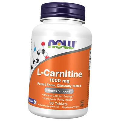 Карнитин Тартрат, L-Carnitine 1000, 50таб (02128004)