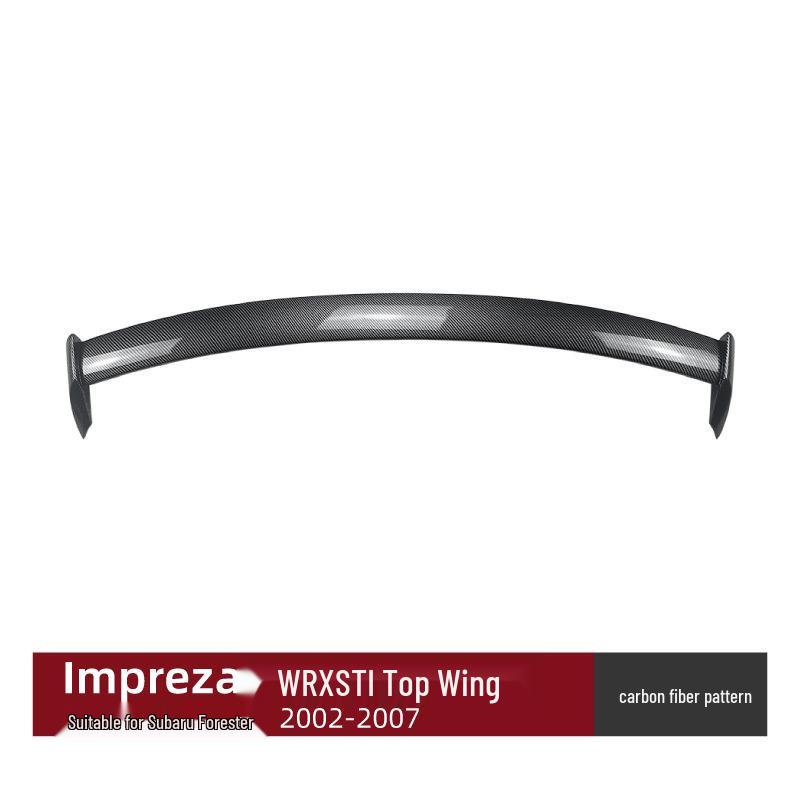 Модификации дефлекторов крыши и заднего спойлера Subaru Impreza WRX STI 2002-07