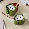 4/6Pcs Stackable Cartoon Panda Snack Dish Creative Ingredients Sauce Plate  Dinnerware Set