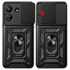 Для Xiaomi Redmi 13C чехол противоударный Armor Ring Stand телефон чехлы для Mi Poco C65 Redmi 13C слайдер защитная крышка камеры