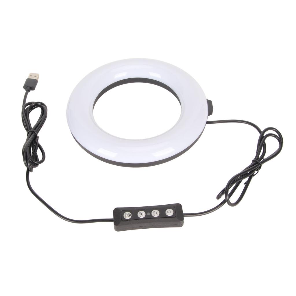 Video Conference Lighting Kit with Power Clip 3 Color Temperatures 2700 To 6500K LED  Light Cl