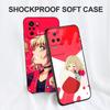 Черный ТПУ чехол для Xiaomi mi 11i 5G Redmi Note 11 11S Pro PLUS 4G 5G Чехол rika wonder egg kawai