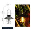 Solar Led Light Outdoor Solar Lamp Retro Camping Lantern Waterproof Night Light Portable Emergency Tent Chandelier Light