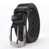 Ремень мужской, новая мода, роскошные мужские ремни для мужчин, классический винтажный кожаный ремень с пряжкой, мужской ремень из коровьей натуральной кожи AHQ2118
