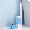Plastic Disposable Toilet Brush Wall Mounted Toilet Brush Holder Toilet Scrubber  Household Use