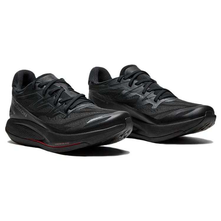 SALOMON Phantasm 2 Comfortable Sports Mesh Shock Absorption Non-Slip Wear-Resistant Low-Top Training Running Shoes Unisex Sneaker Black 472073