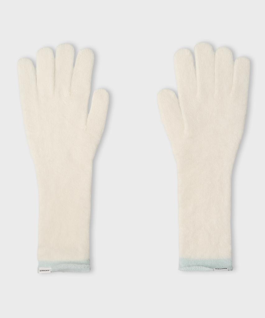CHICKS Line Mohair Fingerhole Gloves (5 Colors)