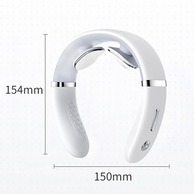 Portable Neck Shoulder Massager Adjustable Deep Tissue Massage for Pain Relief and Relaxation Mini Cervical Massager