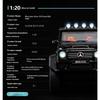 1/20 Mercedes Benz AMG G63 6X6 Внедорожник из сплава Металлическая литая модель автомобиля Звук и свет Большой подарок для взрослого Парню Коллекция