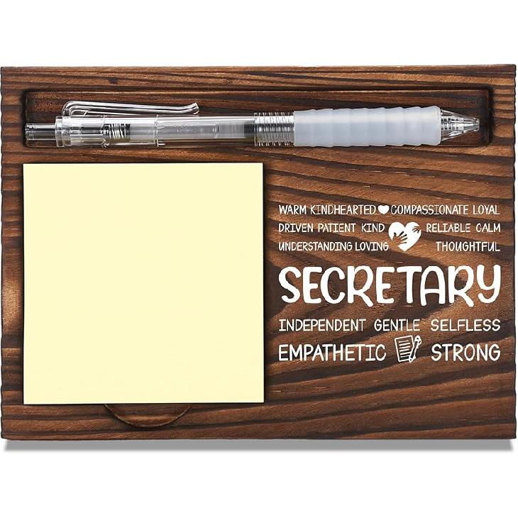 FTONENI Librarian Appreciation Gifts, Thank You Gift for School Librarian, Library Office Coworkers Staff Appreciation Gifts, Sticky Note Holder