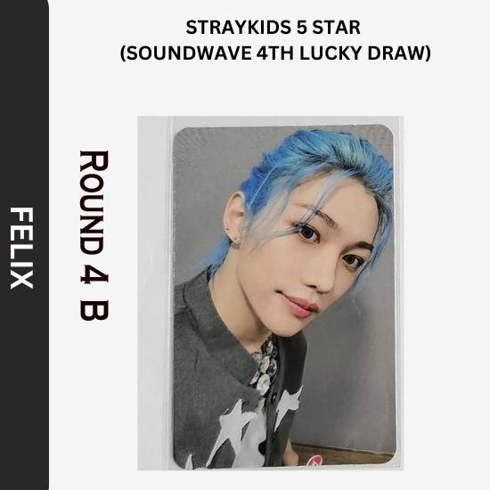 Stray Kids Фотокарточки с 5 звездами счастливого розыгрыша
