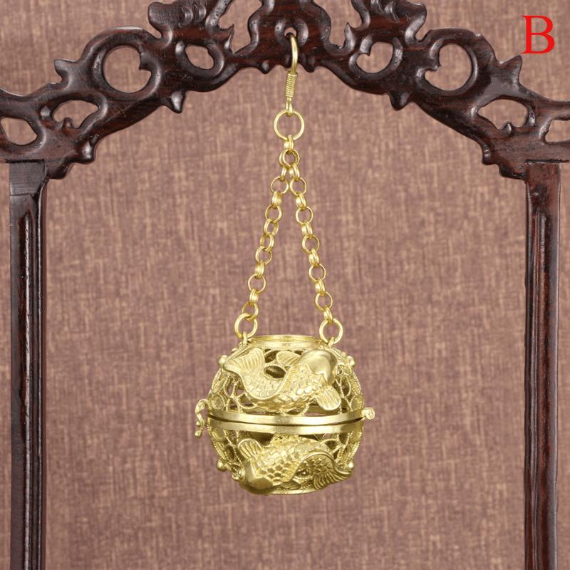 Шарик для благовоний, Антиквариат, Полый бюстгальтер, Медь, Ретро, Украшение для дома, Полый, Шарик для благовоний, Камера сгорания