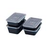 5Pcs/set Large Capacity Disposable Food Containers Plastic Lunch Box Creative Fridge Storage Boxes