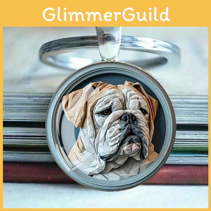 Классический брелок для собаки из сплава в ретро-стиле, подарок для друзей и семьи