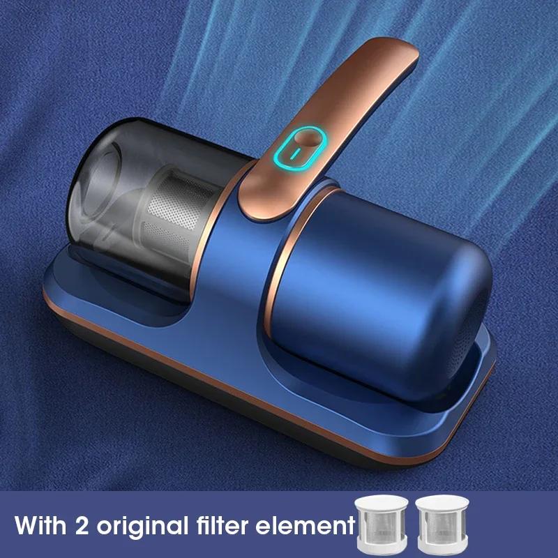 Vacuum Mite Remover 12000PA UV Sterilization Wireless Handheld Vacuum for  Sofa Bed Mattress Dust Washable Filter Winter Sheet