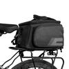 Bike Saddle Bag Rear Bike Rack Bag for Bike 17L Large Capacity Combines Hand-carry Shoulder-sling and Bike Mounting Capabilities