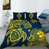 Turtle Pattern Bedding Set Bedding Cover with Pillow Case AU/EU/US Single/Double Full Size Home Bedding Set