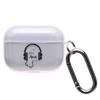ONLYOU стильные корейские наушники Airpods pro, милые наушники TPU Airpods pro2, карабин для чехла для наушников Airpods pro, чехол, графика, простой, прозрачный,