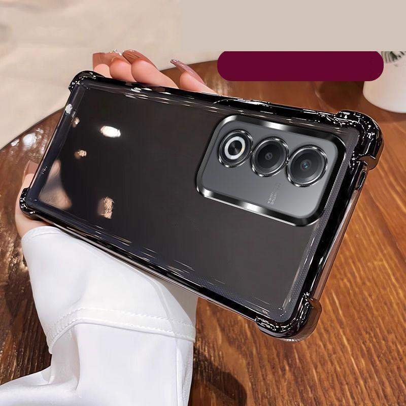Для OPPO A3 5G Япония Чехол для OPPO A3 5G Япония Чехол для телефона OPPO A3 Чехол Oppo A3 CPH2639 Утолщение по углам Покрытие Силиконовая задняя крышка