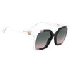 Lunettes de soleil - Moschino - MOS123/S - Noir - Aviator - Mixte / Adulte