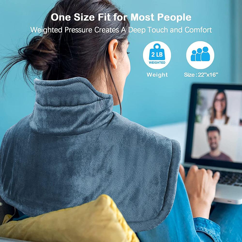 Электрическая грелка для облегчения боли в шее и плечах, подогреватель с автоматическим выключением