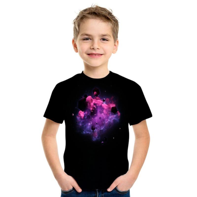 Летняя детская одежда, новая футболка с геометрическим принтом 3D с eBay