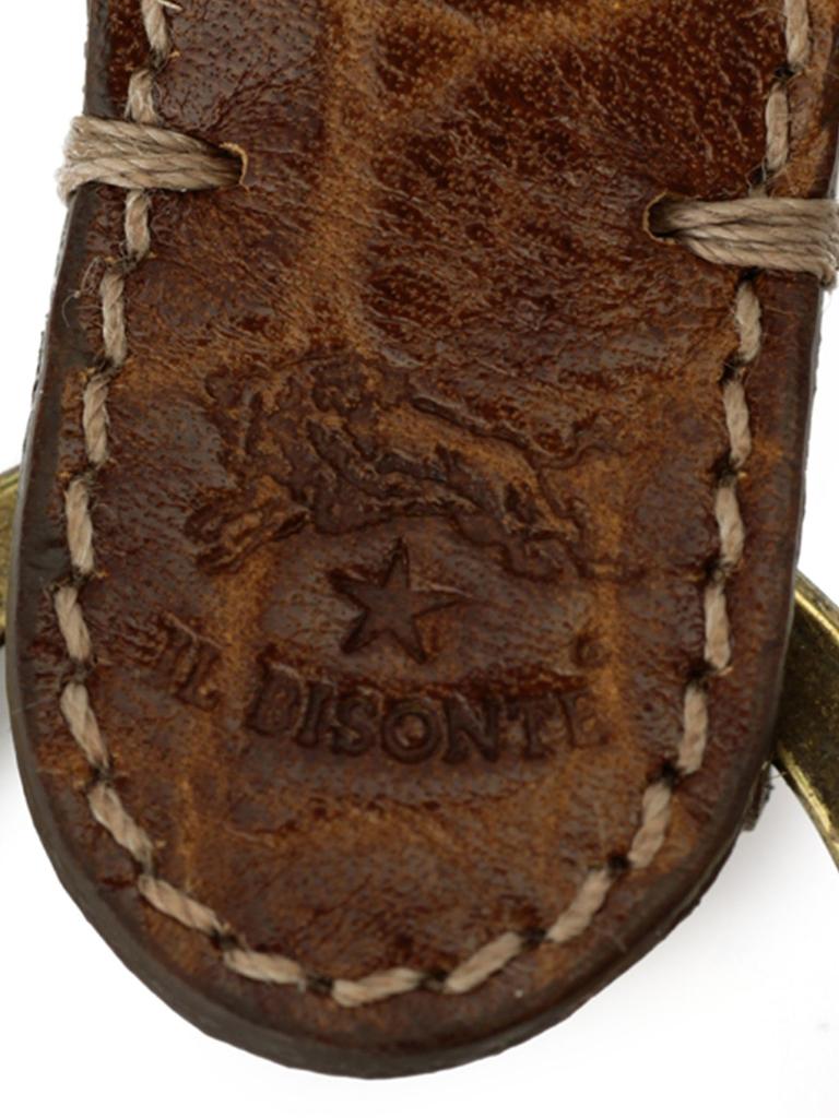 Key Ring F Brown [Il Bisonte] 54_1_5402305350