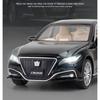 1/32 Toyota CROWN Металлическая модель автомобиля Литье под давлением и Игрушечные транспортные средства Металлическая модель игрушечного автомобиля Симуляция звука и света Коллекция Подарок