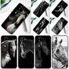 Черно-белый чехол с лошадью для Honor Magic 7 5 6 Lite Honor 200 Pro 50 70 90 Lite X9a X8a X8 X9 X8b X9c X9b Чехол