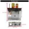 UpgradesJD1912 Automotive Motorcycle Horn Relay Quick Response Temperature Resistant Horn Relay Motorcycle Accesory