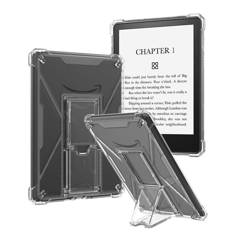 2024 Чехол для Kindle Paperwhite 6 с подушкой безопасности, противоударный, прозрачный, 7 дюймов