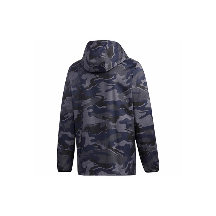 adidas Mh Wb Camo Hooded Sports Jacket Мужские куртки черные GF3967